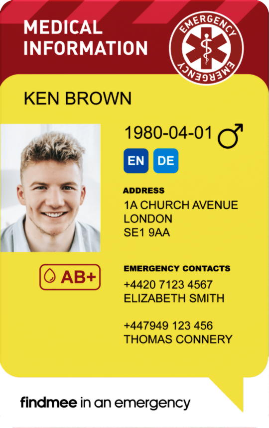Medical Business Card