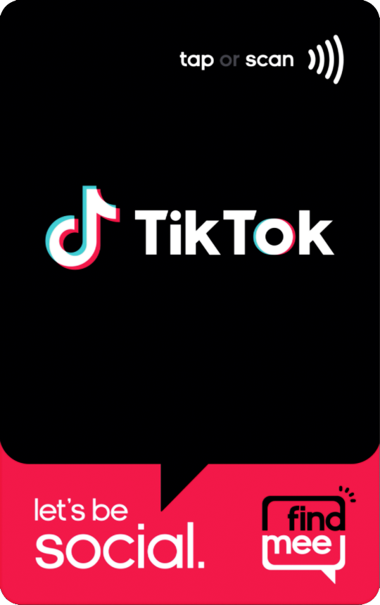 TikTok Business Card